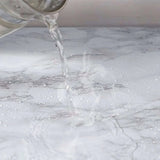 10M Marble Wall Sticker Decor Roll Wallpaper Self Adhesive Contact Paper-White