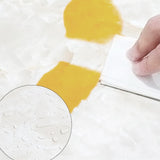 10M Marble Wall Sticker Decor Roll Wallpaper Self Adhesive Contact Paper-Yellow