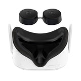 FancyGrab VR Silicone Face Cover Pad And Lens Cover with Joystick Cover for Oculus Quest 2 Black