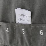 Wall Hanging Note Calendar Hanging Bag Calendar Memo Hanging Bag Party Decor Storage Bag Grey