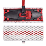 FancyGrab Microfiber Floor Mop Pad Compatible With Vileda UltraMax Mop Red and Grey