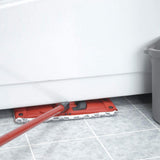 FancyGrab Microfiber Floor Mop Pad Compatible With Vileda UltraMax Mop Red and Grey