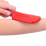 Hair Remover Glass Ergonomic Hair Eraser Remover For Back For Arms For Women Red
