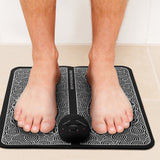 EMS Electric Stimulator Massage Foot Massager Mat Pad Leg Shaping