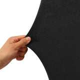 FancyGrab Stretch Bed Headboard Cover Bed Head Slipcover Dustproof Bed Head Backrest Protector Black