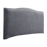 FancyGrab Stretch Bed Headboard Cover Bed Head Slipcover Dustproof Bed Head Backrest Protector Grey