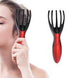 FancyGrab Finger Claw Massager Stress Relief Claw Scalp Massager Red