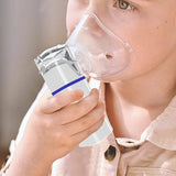 Portable Mesh Nebulizer Machine Battery Operated for Breathing Problems Blue