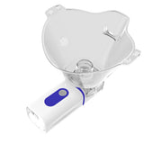 Portable Mesh Nebulizer Machine Battery Operated for Breathing Problems Blue