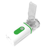 Portable Mesh Nebulizer Machine Battery Operated for Breathing Problems Green