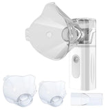 Portable Mesh Nebulizer Machine Battery Operated for Breathing Problems Grey
