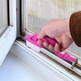 Set of 6Pcs Window Groove Gap Cleaning Brushes Sliding Door Track Crevice Cleaning Brush Window Blind Cleaner