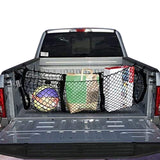 2Pcs Set Car Rear Trunk Net Storage Cargo Trunk Luggage Tidy Organizer