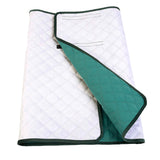 Foldable Washable Incontinence Bed Pad Underpad Sheet Mattress Protector Dark Green