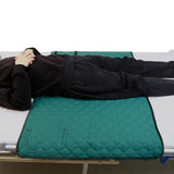 Foldable Washable Incontinence Bed Pad Underpad Sheet Mattress Protector Dark Green