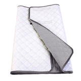 Foldable Washable Incontinence Bed Pad Underpad Sheet Mattress Protector Grey