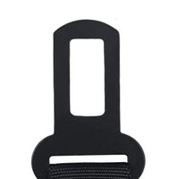 3 Piece Set Retractable Dog Car Seatbelts Adjustable Pet Seat Belt for Vehicle Black