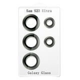 For Samsung Galaxy S23 Ultra Camera Lens Protector Camera Lens Cover Set Green