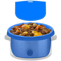 Reusable Slow Cooker Liners Silicone Kitchen Cooking Liner for 6QT Slow Cooker Blue