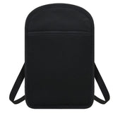 RFID Blocking Passport Holder Multifunctional Travel Passport Wallet Black