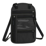 RFID Blocking Passport Holder Multifunctional Travel Passport Wallet Black