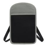 RFID Blocking Passport Holder Multifunctional Travel Passport Wallet Light Grey