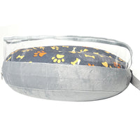 Soft Inflatable Pet Dog Cone Collar Anti Licking Scratching Gray