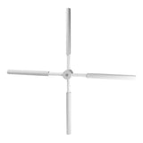 Pilates Yoga Stick Stretching Tool Back Brace Straightener Posture Corrector Stick for Adult Kids Grey