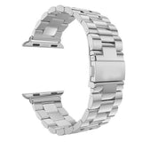 Stainless Steel iWatch Band Metal Strap For Apple Watch-42-44-45mm Silver