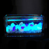 100Pcs Glow-in-the-Dark Pebbles Multicolour