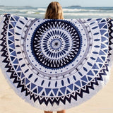 FancyGrab Microfibre Round Beach Towel Style 2