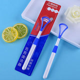 3 Pcs Easy to Use Silicone Tongue Cleaner Random Color