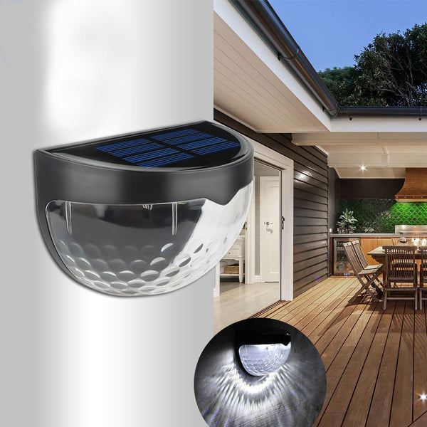 Solar Powered Fence Wall Mount Decorative Lights