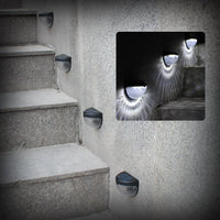 Solar Powered Fence Wall Mount Decorative Lights