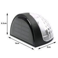 Solar Powered Fence Wall Mount Decorative Lights