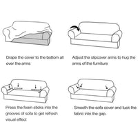 Stretch Sofa Slipcover Sofa Covers Furniture Protector Couch Protective Cover