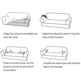 Stretch Sofa Slipcover Sofa Covers Furniture Protector Couch Protective Cover