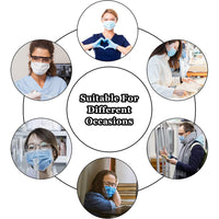 10Pcs Silicone Anti-Fog Face Mask Nose Clip Reusable Fog-Free Accessory