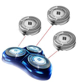 3PCS HQ8 Replacement Shaver Heads Compatible with Philips Norelco Electric Shaver Razor