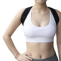 1Pc Adjustable Posture Brace Belt Provides Back and Shoulder Support for Men and Women L