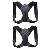 2Pcs Adjustable Posture Brace Belt Provides Back and Shoulder Support for Men and Women XL