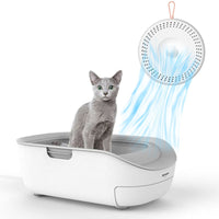 USB Rechargable Cat Litter Deodorizer Pet Litter Box Odor Eliminator for Cat Litter Box Bathroom Wardrobe Kitchen and Small Area