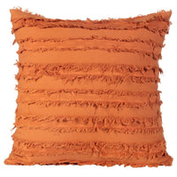 45 x 45CM Home Decorative Tassels Design Boho Throw Pillow Cases Cotton Linen Striped Cushion Covers for Sofa Couch Living Room Bedroom