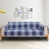 Classic Lattice Sofa Protectors Leather Couch Sofa Cover Furniture Slipcover Quilted Sofa Cover Living Room Home Decoration