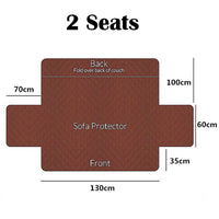 Quilted Sofa Cover Sofa Protectors Leather Couch Sofa Cover Furniture Slipcover Living Room Home Decoration