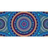 2 X Blue Mandala Printed Quick Dry Beach Towels Sand Free Beach Blankets 80 x 160cm Beach Mats with Storage Bags
