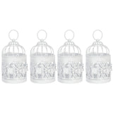 2Pcs/4Pcs Christmas Hollow Hanging Candle Holders Xmas Decor