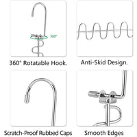 2X/4X/6X Multifunctional Clothes Pants Metal Magic Hanger Space Saver Closet Organizer Rack