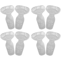 2 In 1 T-type Silicone Shoe Heel Pads Liners Inserts Cushion Grip High-heel Insole