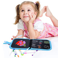 Portable Kids Erasable Doodle Book Reusable Painting Drawing Pads